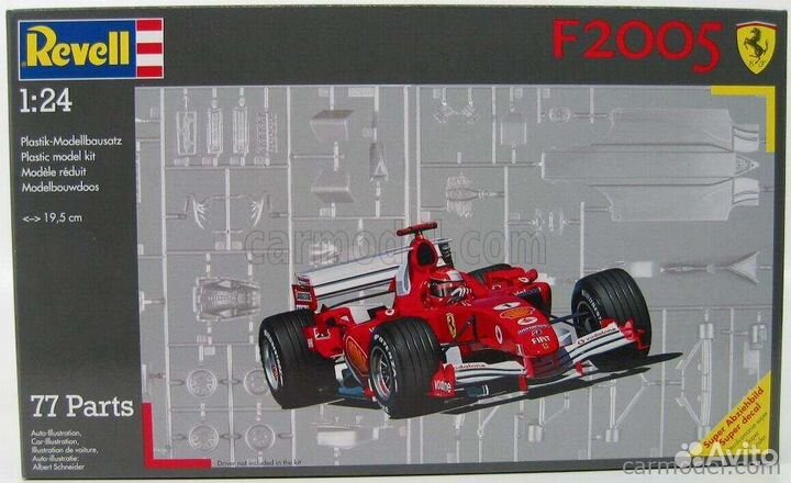 4Ferrari F1 Michael Schumacher F2005 2005 Revell