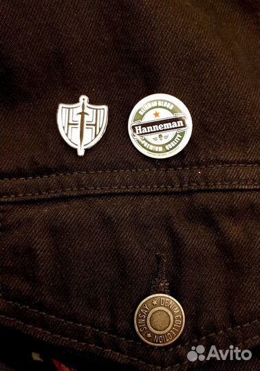 Значёк Jeff Hanneman, slayer