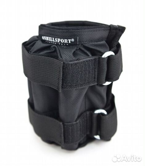 Утяжелители 4 кг cross черные регулируемые