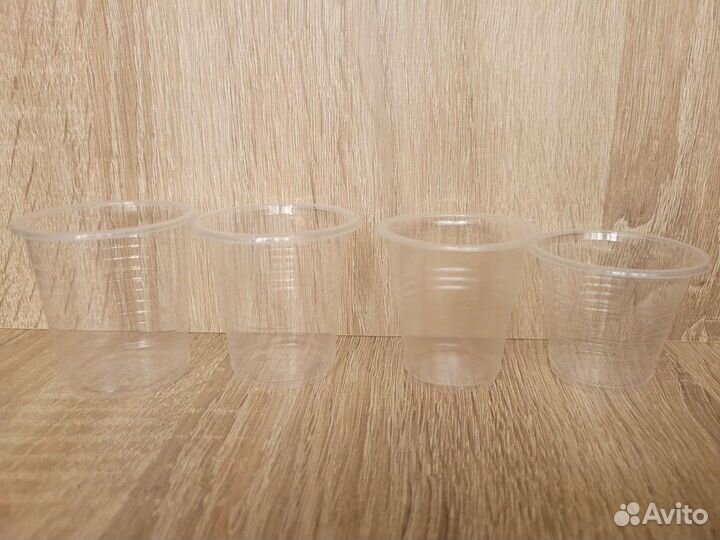 Стаканчики 100шт (50мл, 74мл, 80мл)