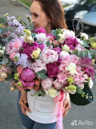 Пионы с доставкой по Перми