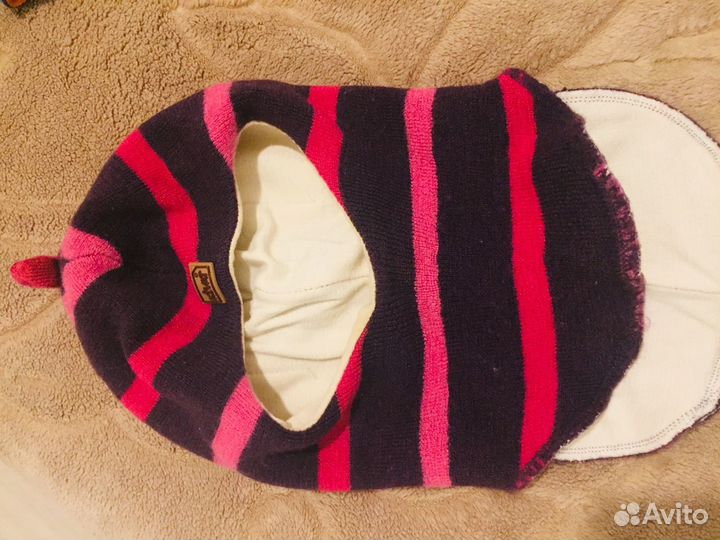 Шапка шлем kivat и шарф