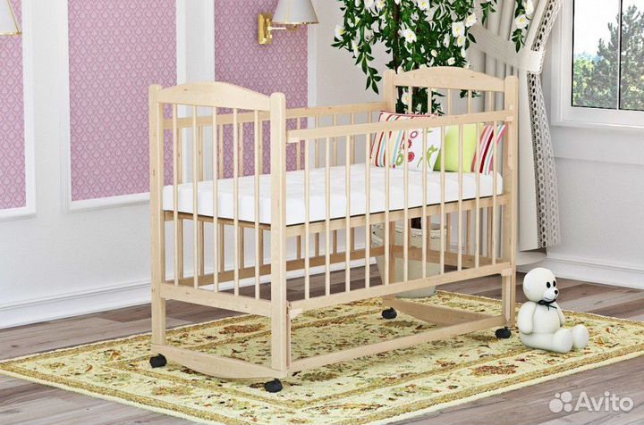 Кроватка Колибри с матрасом