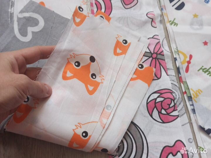 Бязь перкаль хлопок наборы для пэчворка