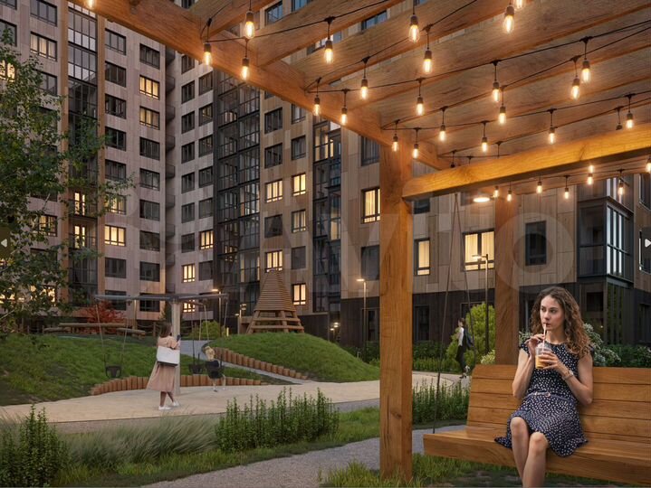 1-к. квартира, 44,5 м², 10/14 эт.