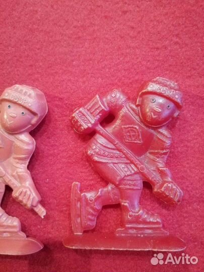 Советские пластмассовые хоккеисты