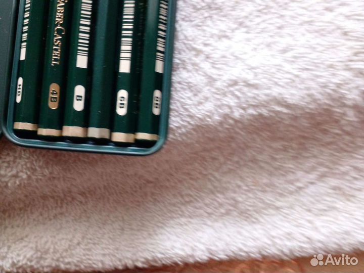 Faber Castell карандаши set 6 шт новые