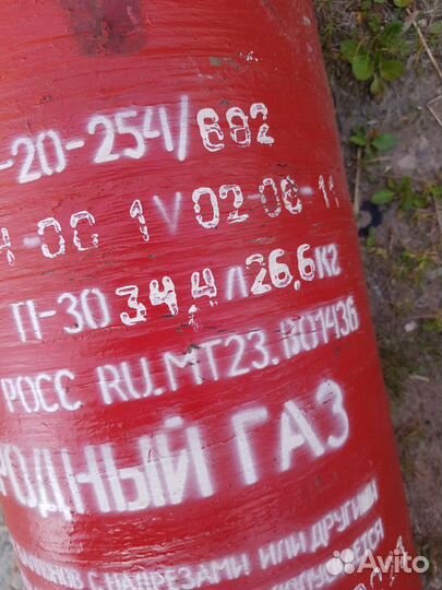 Балоны метан