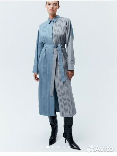 Платье-рубашка oversize