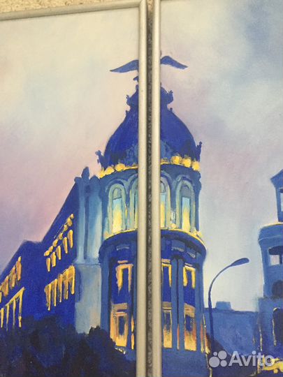 Картина дуплекс Мадрид