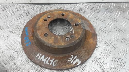 Диск тормозной задний KIA CEE'D 2 (JD) (HML10LR01)