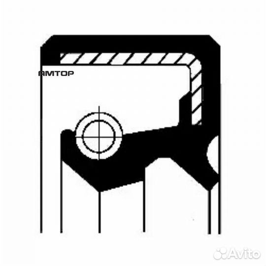 Corteco 12011691B Сальник распред.вала 28x42x8