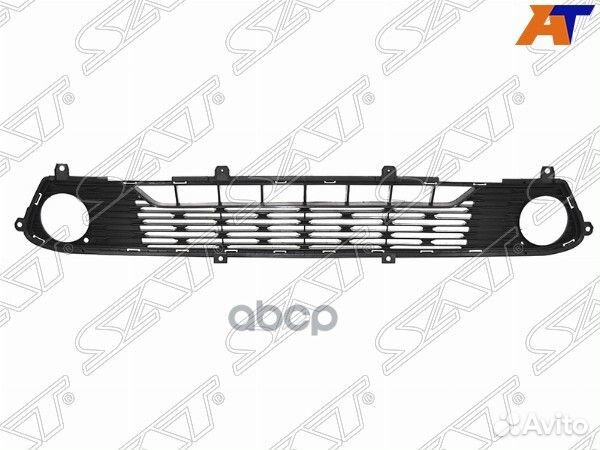 Решетка в бампер Kia Cerato 18-21 (Под птф)