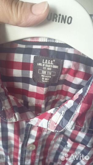 Рубашка на мальчика 116