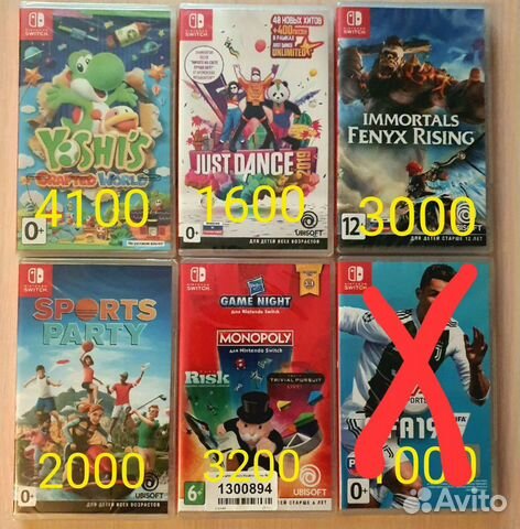 Игры для Nintendo Switch