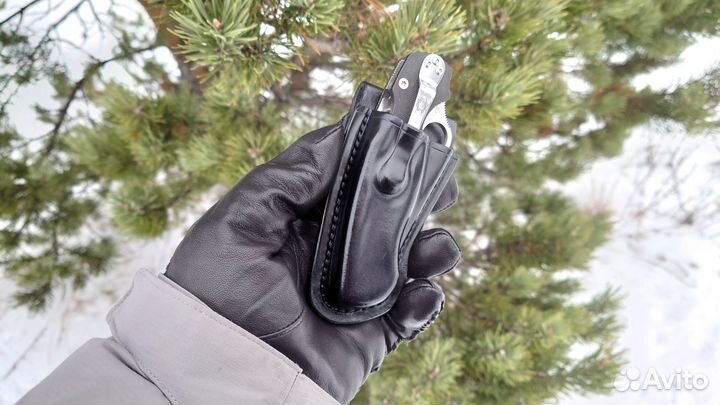 Вертикалный чехол для ножа Spyderco Paramilitary 2