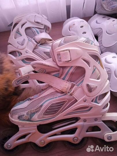 Роликовые коньки детские 37