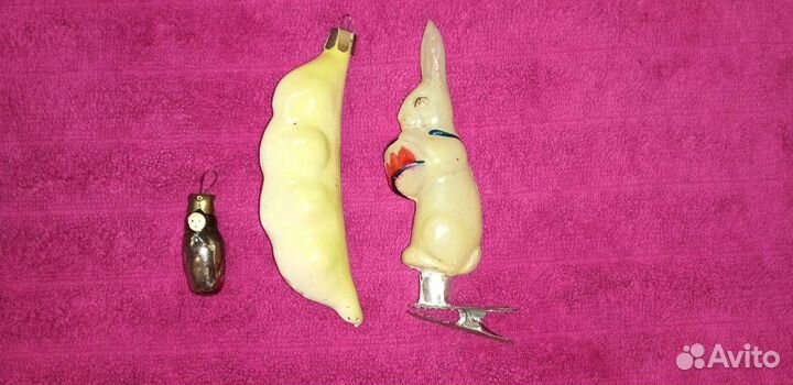 Ёлочные Новогодние игрушки СССР