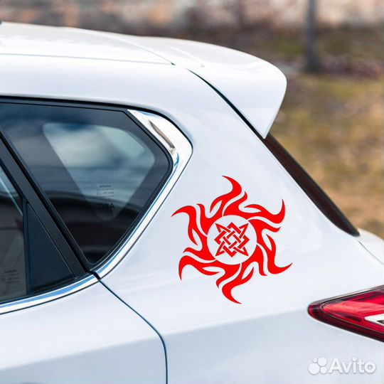 Плоттерная резка, наклейки на авто - на западном