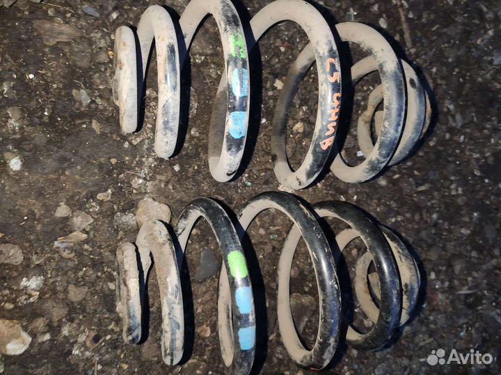 Пружины задние Audi A6C5 передний привод