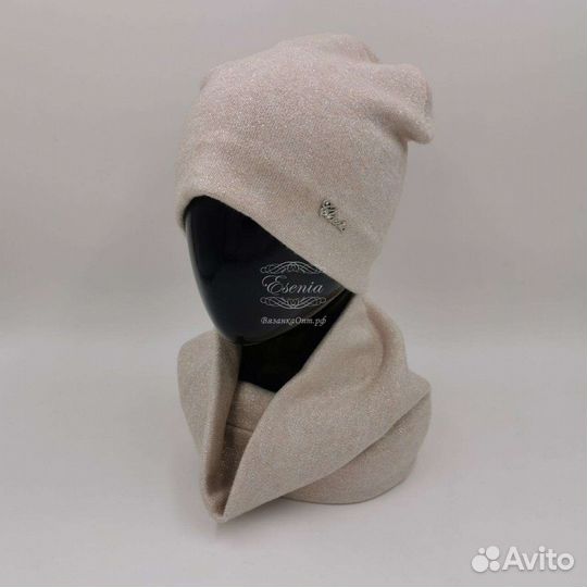 Шапка и снуд женские