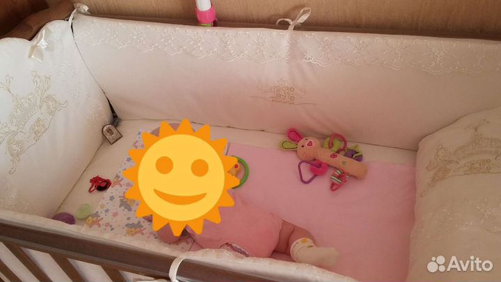 Комплект в детскую кроватку бортики