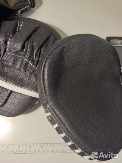 Лапы боксерские кожаные