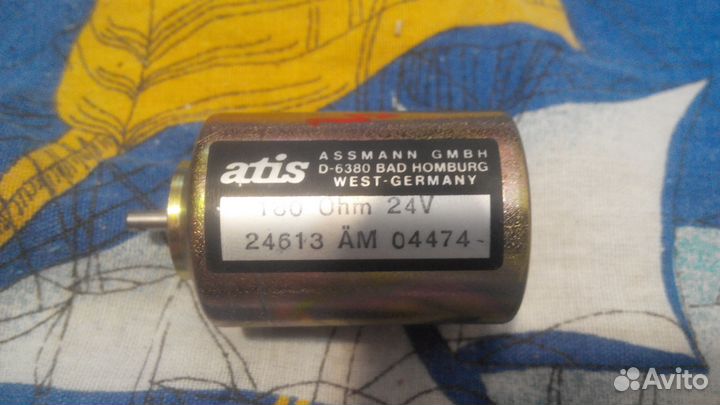 Двигатели от кассетных магнитофонов,Соленоиды