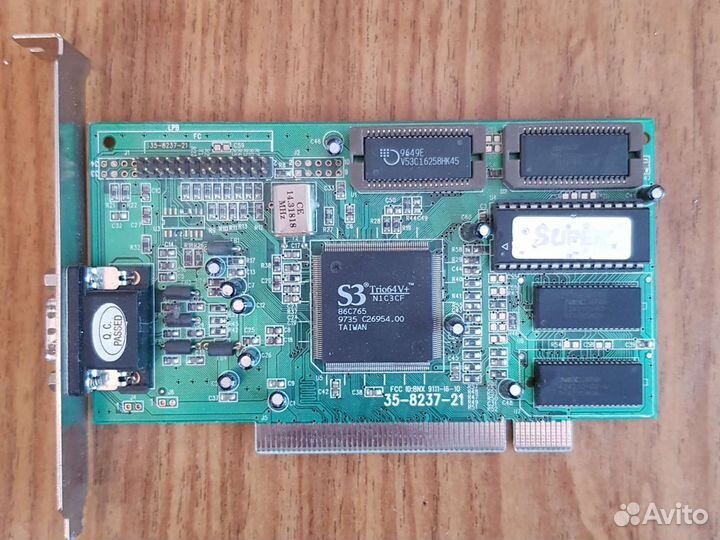 Видеокарта S3 Trio64v+ PCI