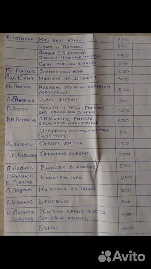 Книги о космосе, авиациии