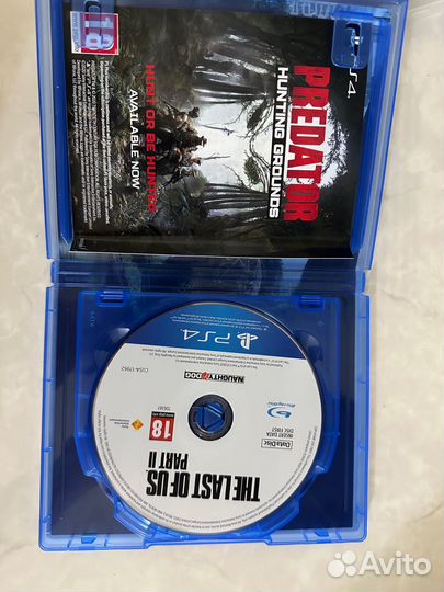 Диск на ps4 одни из нас 2