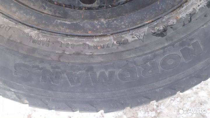 Колесо зимние 175/70 R-13