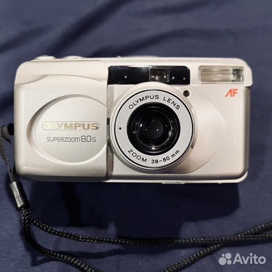 Плёночный фотоаппарат Olympus superzoom 80g