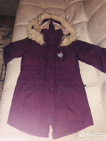 Пуховик для девочки Nels