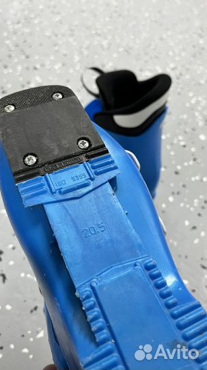 Горные лыжи детские 100 см и ботинки 20.5 см