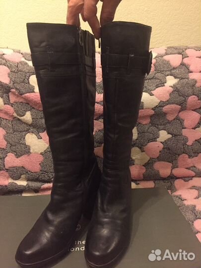 Сапоги зимние натуральная кожа и мех р-р 38