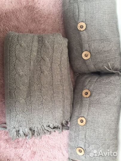 Плед и подушка