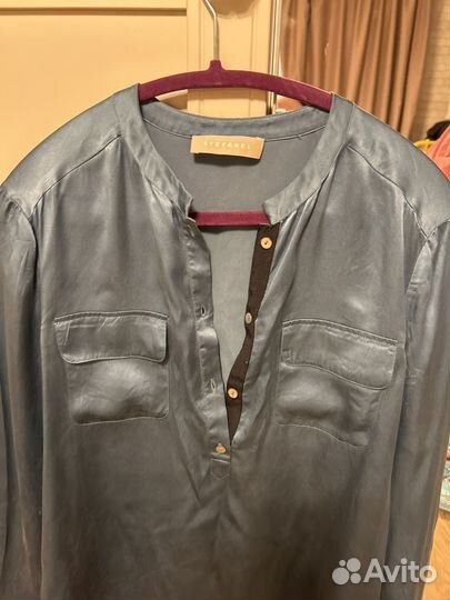 Шелковая рубашка Stefanel размер S