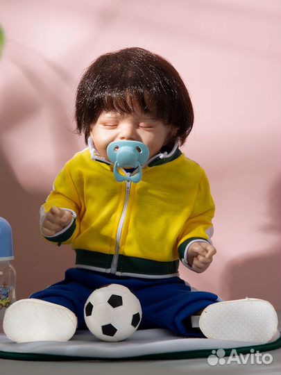 Кукла реборн силиконовая новая 50 см рост