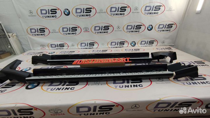 Пороги Honda CR-V 2006-2012 cтиль bmw