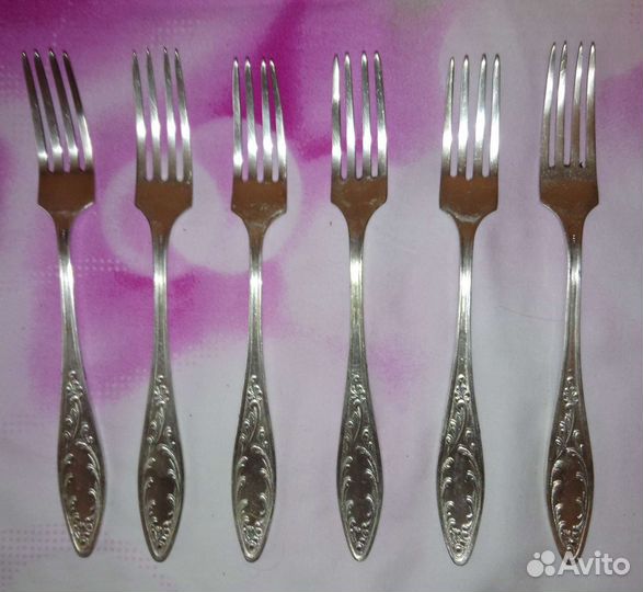 Вилки мельхиор