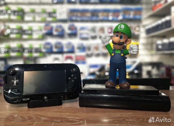 Редкая консоль Nintendo Wii U 32GB прошитая