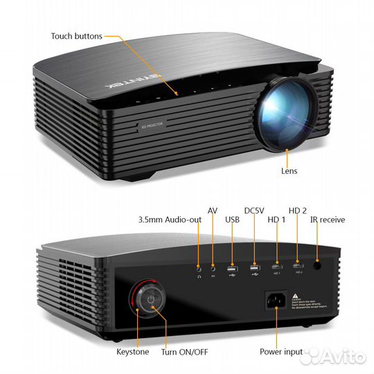 Проектор byintek K25