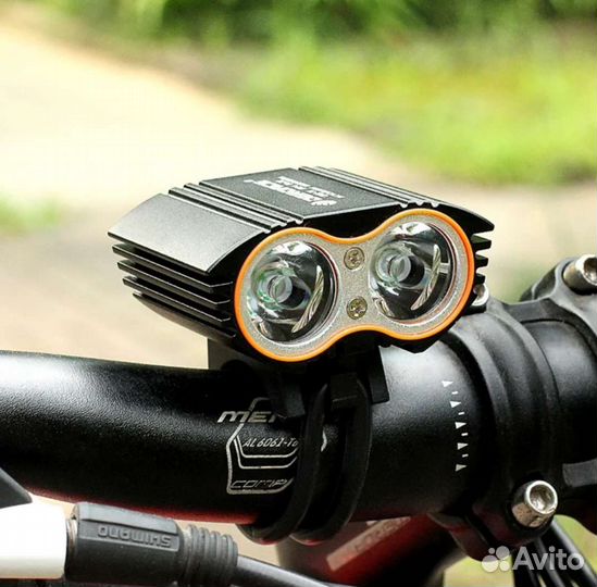 Фонарь для велосипеда PLD с выносным аккумулятором