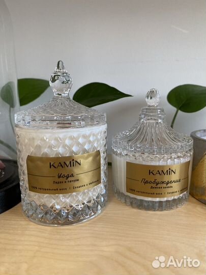Свеча хрусталь стекло в подарок