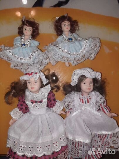 Кукла фарфоровая коллекционная