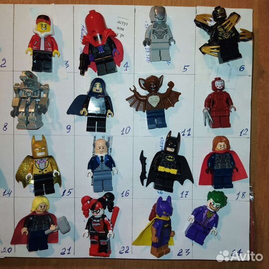Lego Minifigures минифигурки разных наборов
