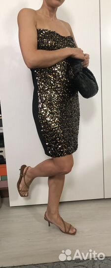 Платье с паетками новое немецкий бренд