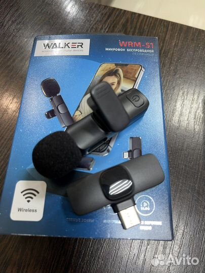 Беспроводной микрофон петличка Walker WRM-51