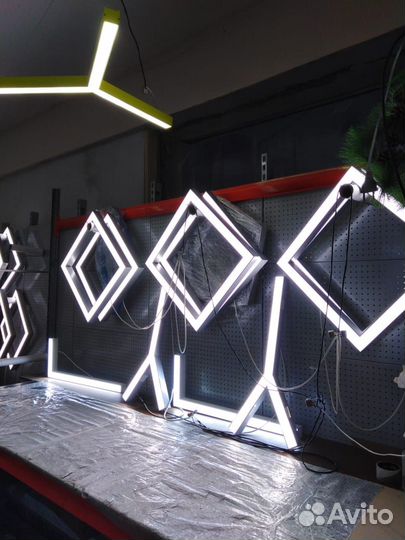 Светодиодный подвесной светильник светильник 540мм